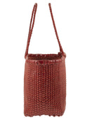 Dragon Weave Braided Leather Bag S