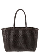 Dragon Weave Braided Leather Bag L