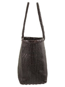 Dragon Weave Braided Leather Bag L