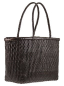 Dragon Weave Braided Leather Bag L