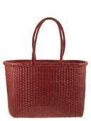Dragon Weave Braided Leather Bag L