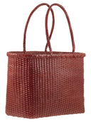 Dragon Weave Braided Leather Bag L