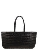 Dragon Bamboo Triple Jump Big Woven Leather Bag