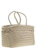 Dragon Triple Jump Big Woven Leather Bag