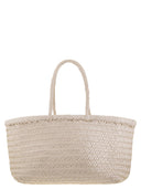 Dragon Bamboo Triple Jump Big Woven Leather Bag