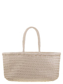 Dragon Bamboo Triple Jump Big Woven Leather Bag