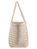 Dragon Bamboo Triple Jump Big Woven Leather Bag