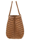 Dragon Triple Jump Big Woven Leather Bag