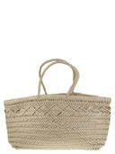 Dragon Triple Jump Big Woven Leather Bag