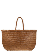 Dragon Triple Jump Big Woven Leather Bag
