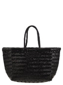 Dragon Triple Jump Small Woven Leather Bag