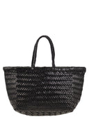 Dragon Triple Jump Small Woven Leather Bag