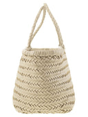 Dragon Triple Jump Small Woven Leather Bag