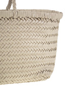 Dragon Triple Jump Small Woven Leather Bag