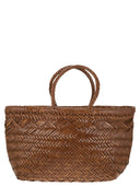 Dragon Triple Jump Small Woven Leather Bag