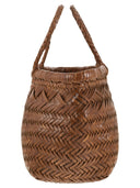 Dragon Triple Jump Small Woven Leather Bag