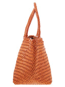 Dragon Grace Panier petit sac en cuir tissé