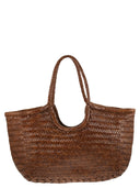Dragon Nantucket Leather Basket Bag