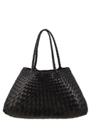 Dragon Santa Croce Big Woven Leather Bag