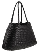 Dragon Santa Croce Big Woven Leather Bag