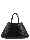 Dragon Santa Croce Small Woven Leather Bag