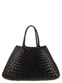 Dragon Santa Croce Small Woven Leather Bag