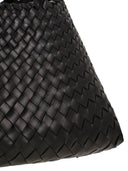 Dragon Santa Croce Small Woven Leather Bag