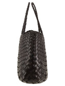 Dragon Santa Croce Small Woven Leather Bag