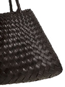 Dragon Santa Croce Small Woven Leather Bag