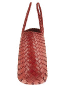 Dragon Santa Croce Small Woven Leather Bag