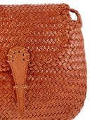 Dragon Mini City Bag Woven Leather Bag