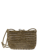 Dragon Minsu Mini Woven Leather Bag