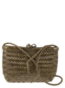 Dragon Minsu Mini Woven Leather Bag