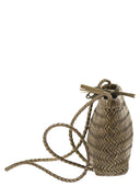 Dragon Minsu Mini Woven Leather Bag