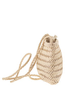 Dragon Minsu Mini Woven Leather Bag