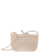 Dragon Minsu Mini Woven Leather Bag
