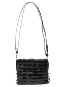 Dragon Link Pochette Woven Leather Bag
