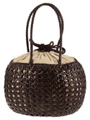 Dragon Juventus Braided Leather Bag