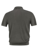 Fedeli Giza Cotton Short Sleeved Polo Shirt