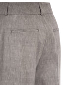 Peserico Wool Blend Flannel Trousers