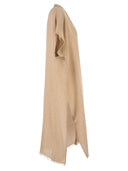 Peserico Long Lightweight Cotton Cardigan With Micro Sequins
