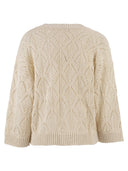 Peserico Cotton Cord Cardigan With Sequins