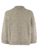 Peserico tricot tejido con patrón de ventilador