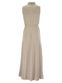 Herno Linen Sleeveless Chemisier Dress