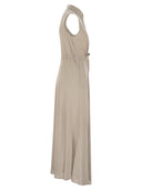 Herno Linen Sleeveless Chemisier Dress
