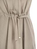 Herno Linen Sleeveless Chemisier Dress