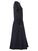 Herno Jersey And Poplin Combination Dress