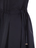 Herno Jersey And Poplin Combination Dress