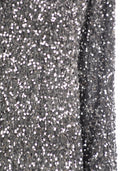 Elisabetta Franchi Embroidered Boxy Mini Dress In Chenille With Sequins