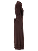 Elisabetta Franchi viskose Georgette kjole